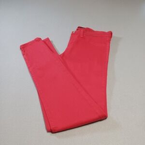Flying‎ Monkey Red Skinny Jeans Womens 27 Made in USA Lyocell Blend L7384